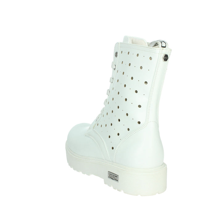 Cult Bambine e ragazze Anfibi T-170 Bianco