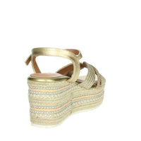 IKAROS Donna Sandali con zeppa P2544 Oro