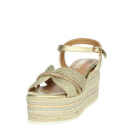 IKAROS Donna Sandali con zeppa P2544 Oro