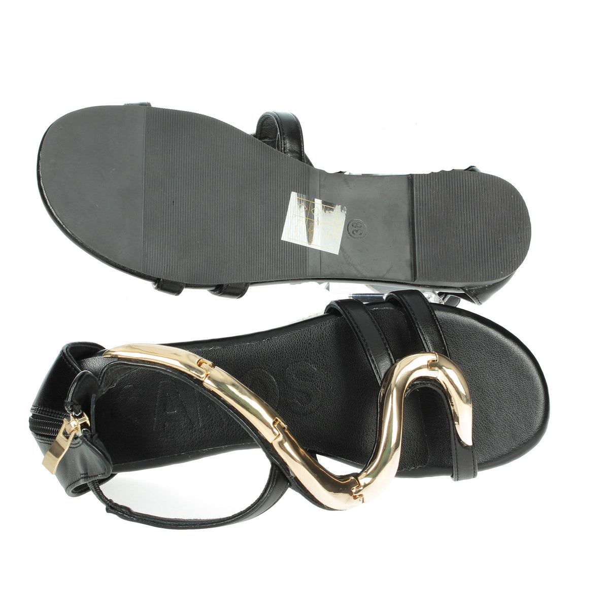 IKAROS Donna Sandali bassi P2534 Nero