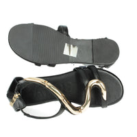 IKAROS Donna Sandali bassi P2534 Nero