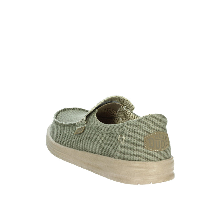 HEY DUDE Uomo Mocassino 40124-3VE Verdone