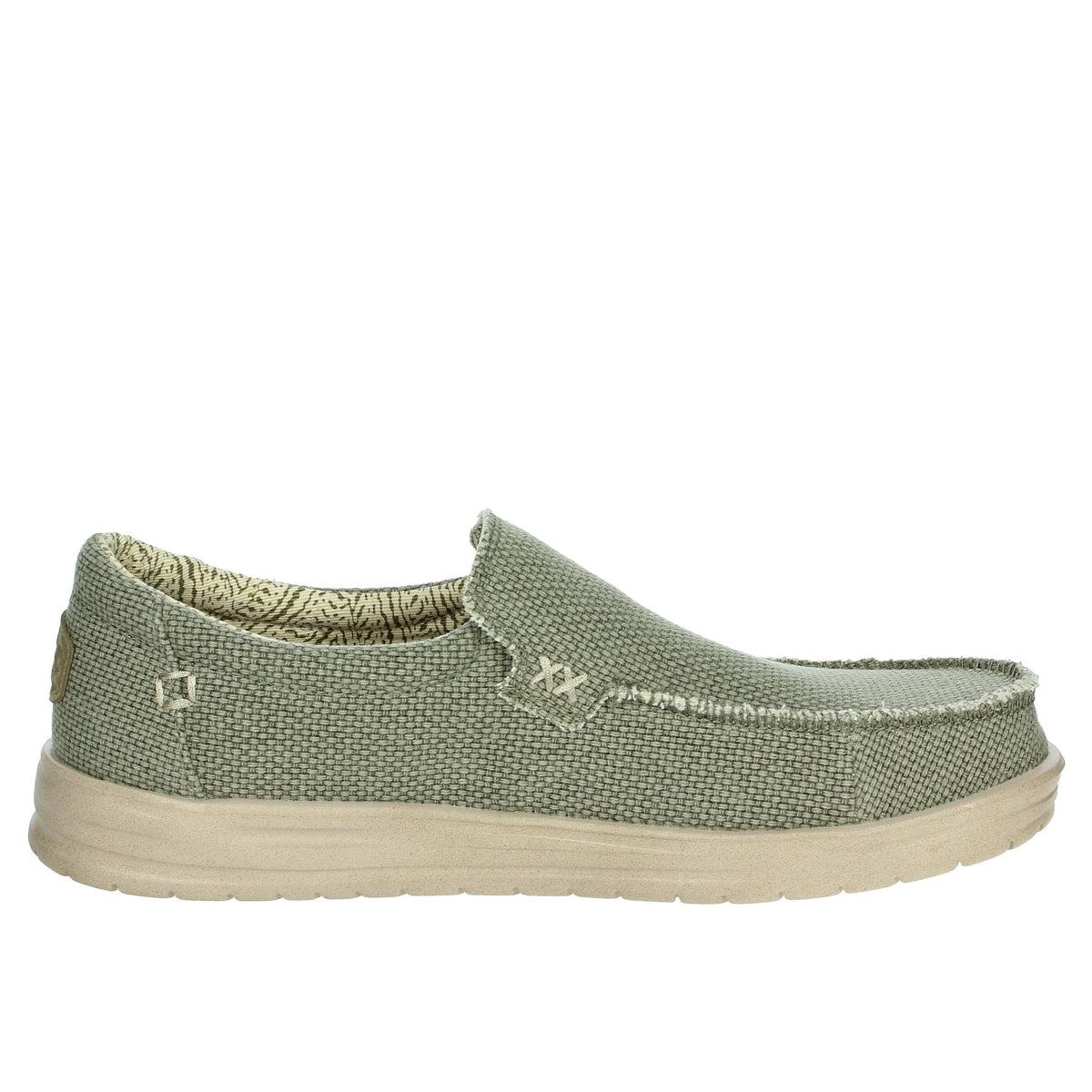 HEY DUDE Uomo Mocassino 40124-3VE Verdone