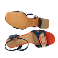 Marco Tozzi Donna Sandali con tacco 2-28387-44 Blu