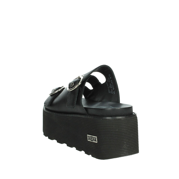 Cult Donna Ciabatte con zeppa CLW447300 Nero
