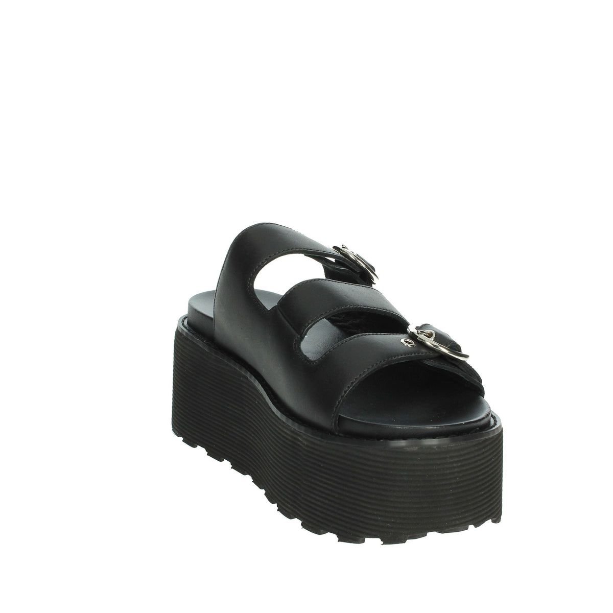 Cult Donna Ciabatte con zeppa CLW447300 Nero