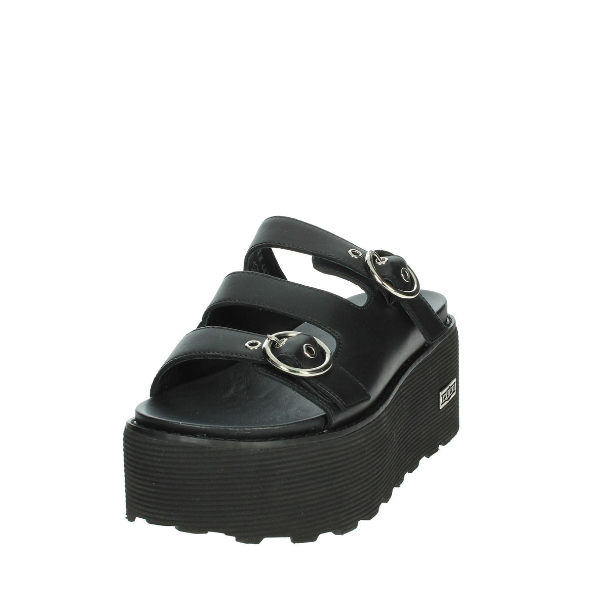 Cult Donna Ciabatte con zeppa CLW447300 Nero