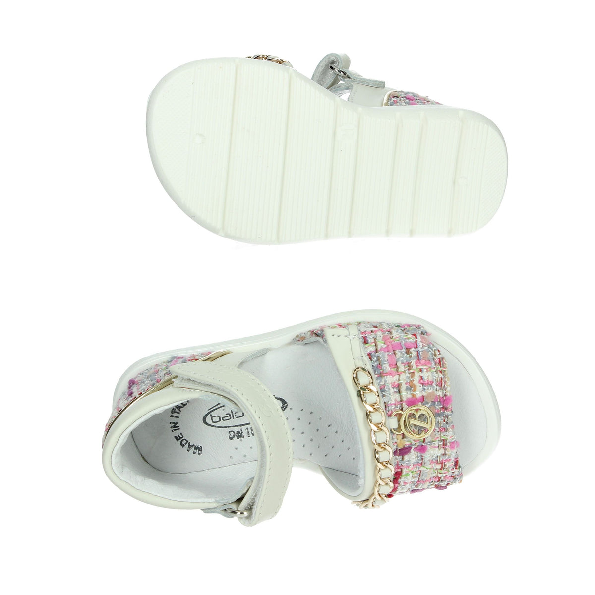 BALDUCCI Bambine e ragazze Sandali bassi CIT6961 Bianco/Fucsia