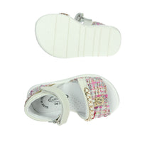 BALDUCCI Bambine e ragazze Sandali bassi CIT6961 Bianco/Fucsia