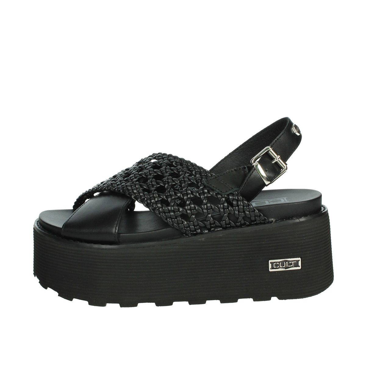 Cult Donna Sandali con zeppa CLW389102 Nero