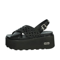 Cult Donna Sandali con zeppa CLW389102 Nero