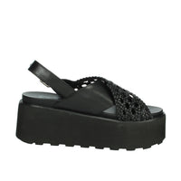 Cult Donna Sandali con zeppa CLW389102 Nero