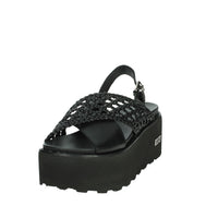 Cult Donna Sandali con zeppa CLW389102 Nero