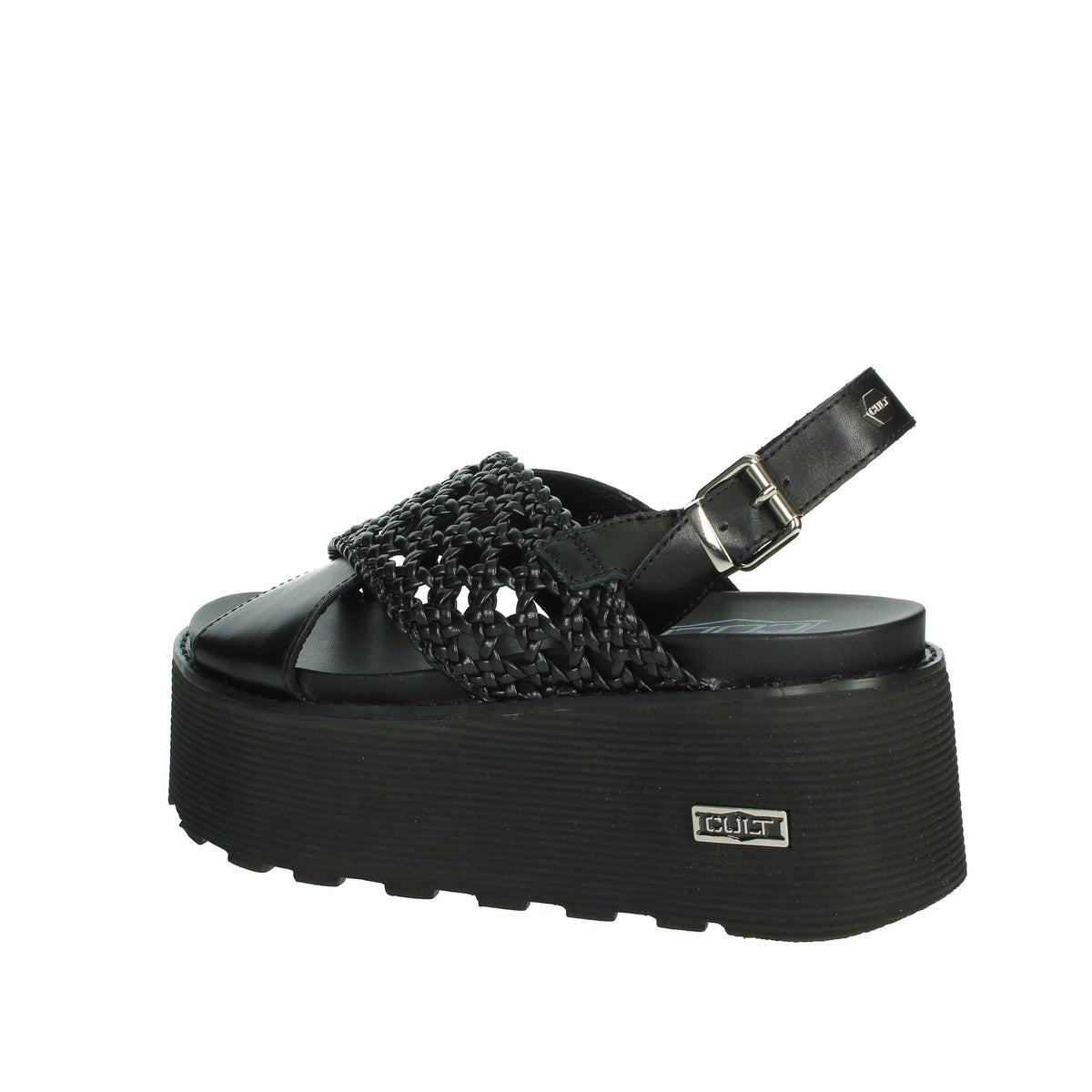 Cult Donna Sandali con zeppa CLW389102 Nero