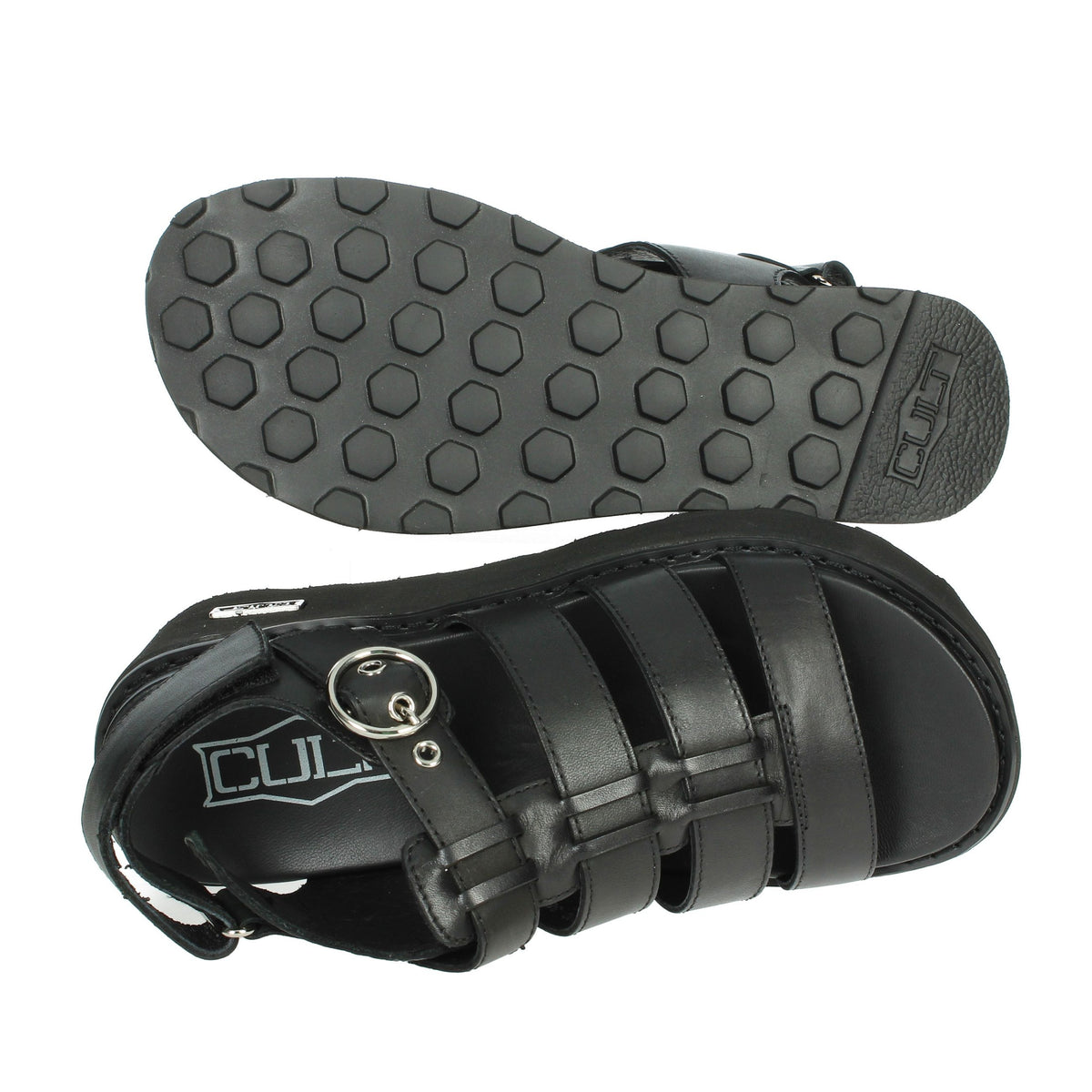 Cult Donna Sandali con zeppa CLW448800 Nero