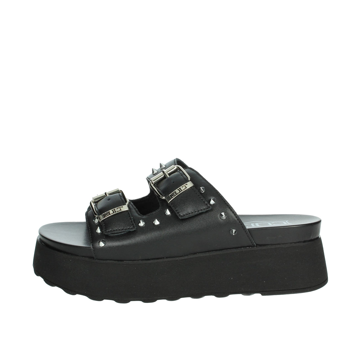 Cult Donna Ciabatte con zeppa CLE104357 Nero