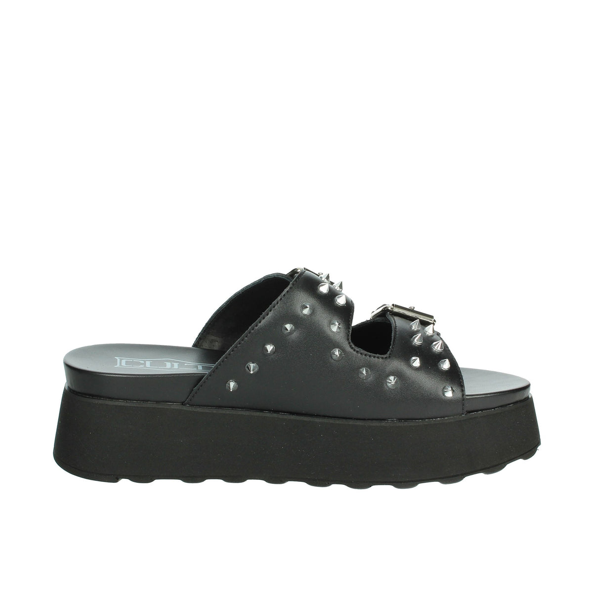 Cult Donna Ciabatte con zeppa CLE104357 Nero