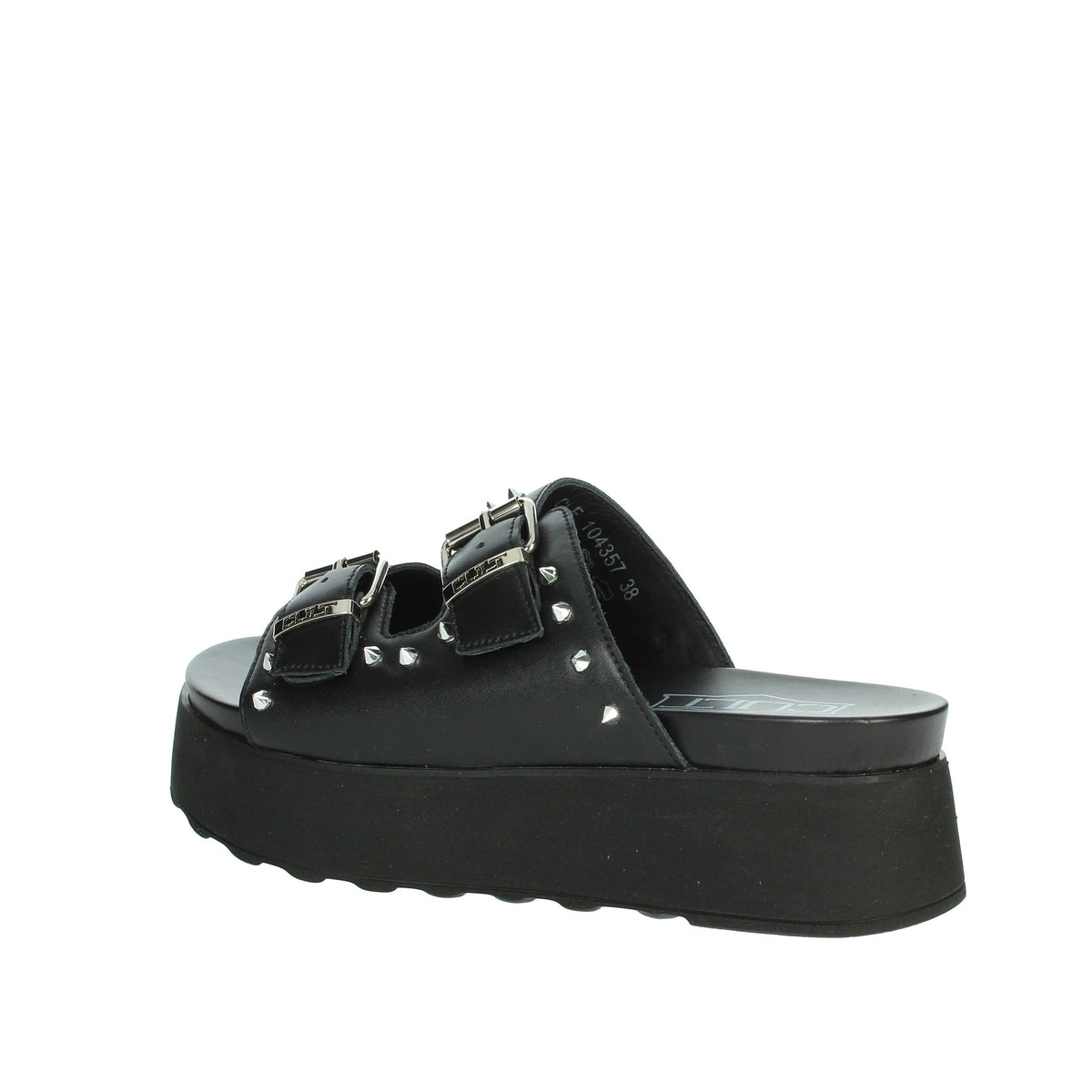 Cult Donna Ciabatte con zeppa CLE104357 Nero