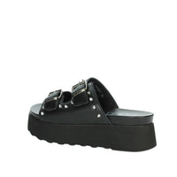 Cult Donna Ciabatte con zeppa CLE104357 Nero