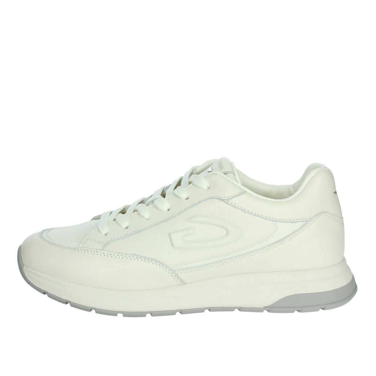 Alberto Guardiani Uomo Sneakers bassa AGM450400 Panna