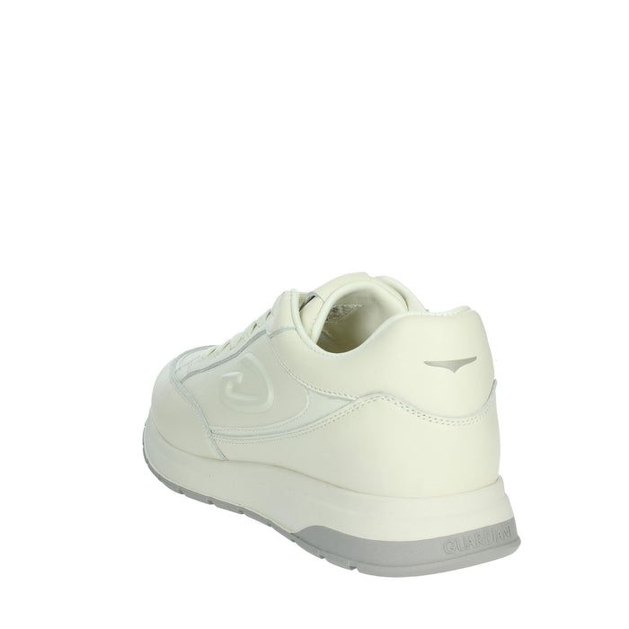 Alberto Guardiani Uomo Sneakers bassa AGM450400 Panna