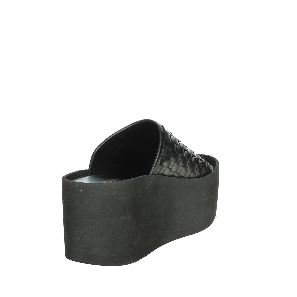 Alberto Guardiani Donna Ciabatte con zeppa AGW439501 Nero