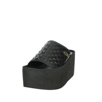 Alberto Guardiani Donna Ciabatte con zeppa AGW439501 Nero