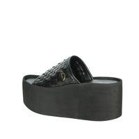 Alberto Guardiani Donna Ciabatte con zeppa AGW439501 Nero