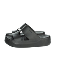 CROCS Donna Ciabatte con zeppa 209409-001 Nero