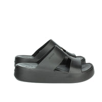 CROCS Donna Ciabatte con zeppa 209409-001 Nero