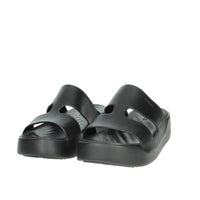 CROCS Donna Ciabatte con zeppa 209409-001 Nero