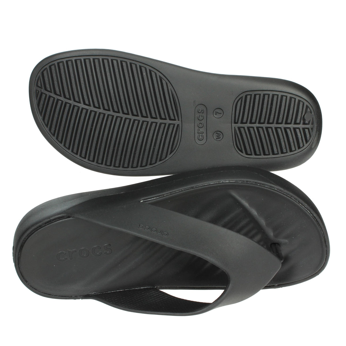 CROCS Donna Infradito 209410-001 Nero