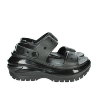 CROCS Donna Ciabatte con zeppa 207989-001 Nero