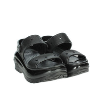 CROCS Donna Ciabatte con zeppa 207989-001 Nero