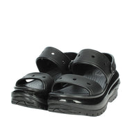 CROCS Donna Ciabatte con zeppa 207989-001 Nero