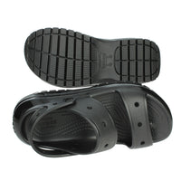 CROCS Donna Ciabatte con zeppa 207989-001 Nero