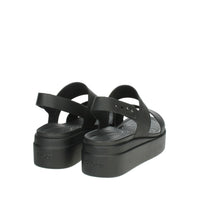 CROCS Donna Sandali con zeppa 206453-060 Nero