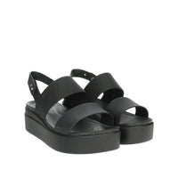 CROCS Donna Sandali con zeppa 206453-060 Nero