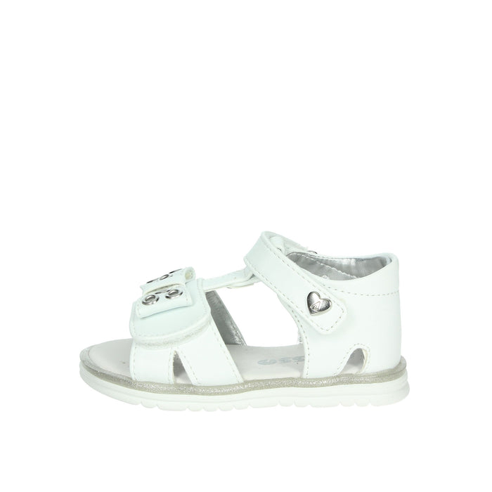 ASSO Bambine e ragazze Sandali bassi AG-17321 Bianco