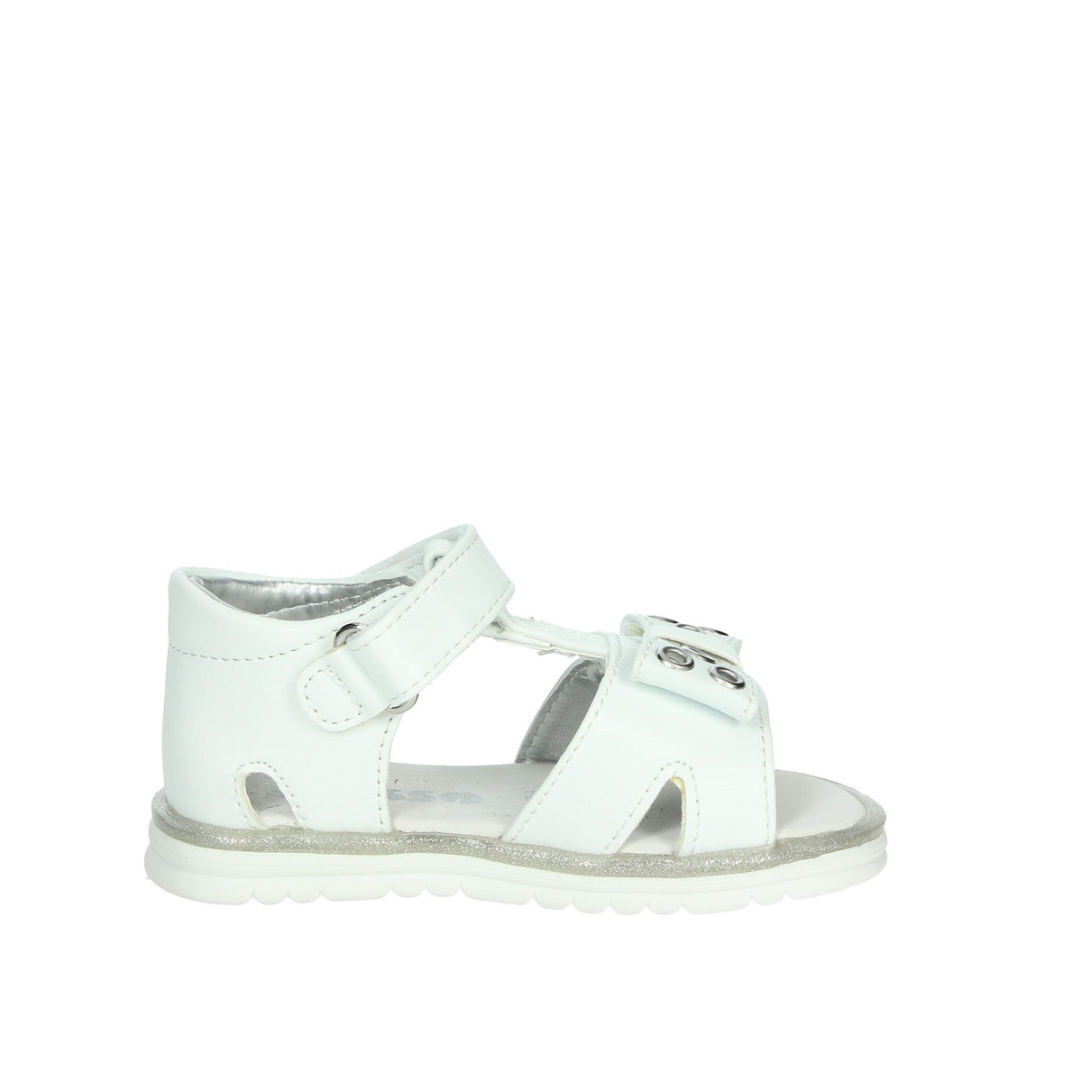 ASSO Bambine e ragazze Sandali bassi AG-17321 Bianco