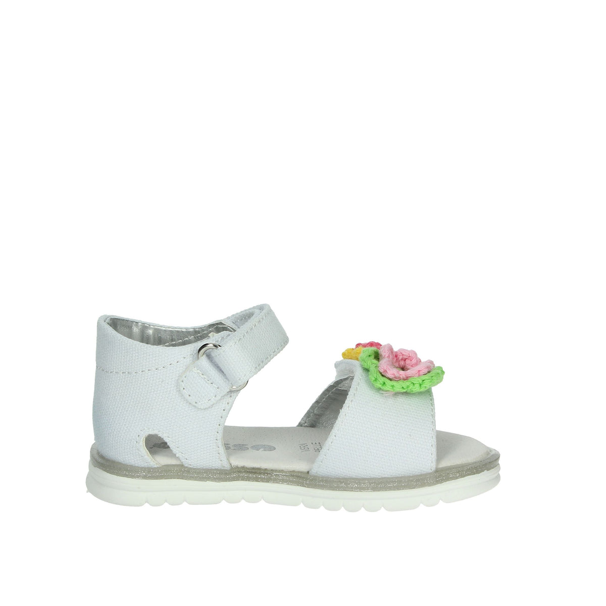 ASSO Bambine e ragazze Sandali bassi AG-17322 Bianco