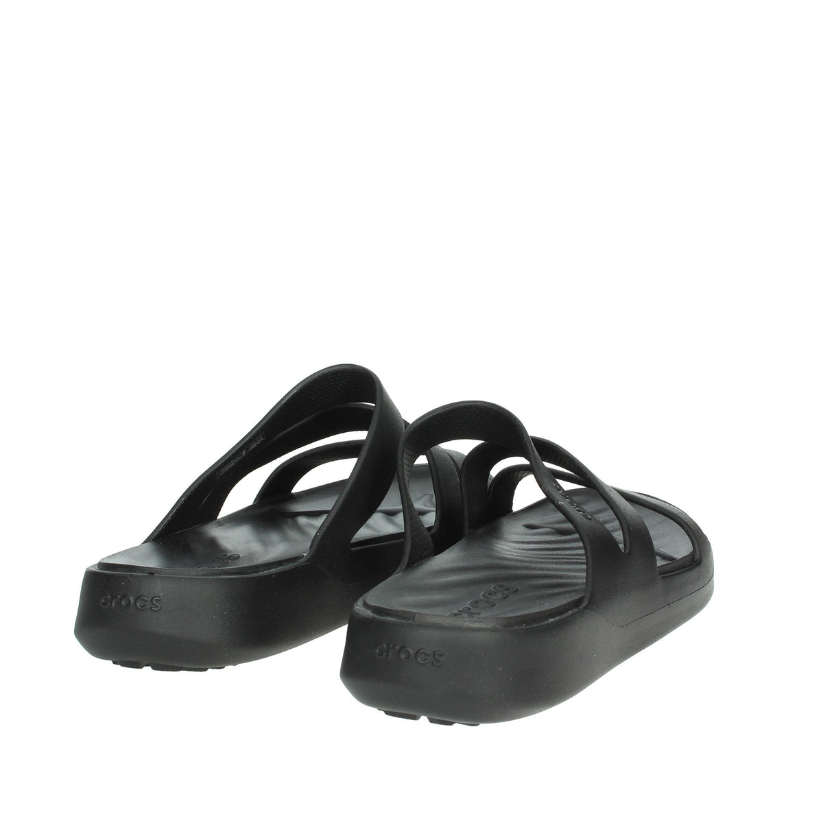 CROCS Donna Ciabatte basse 209587-001 Nero