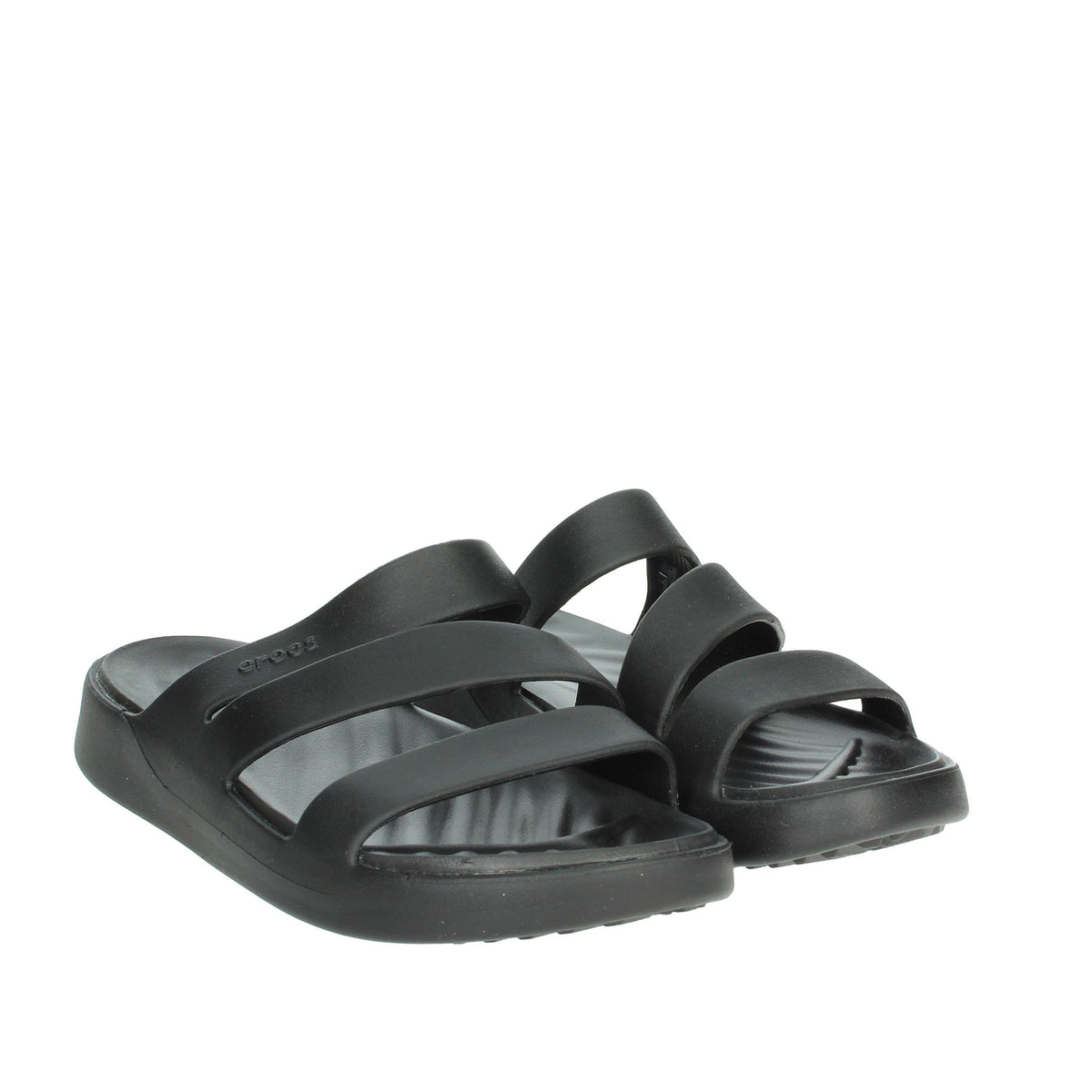 CROCS Donna Ciabatte basse 209587-001 Nero