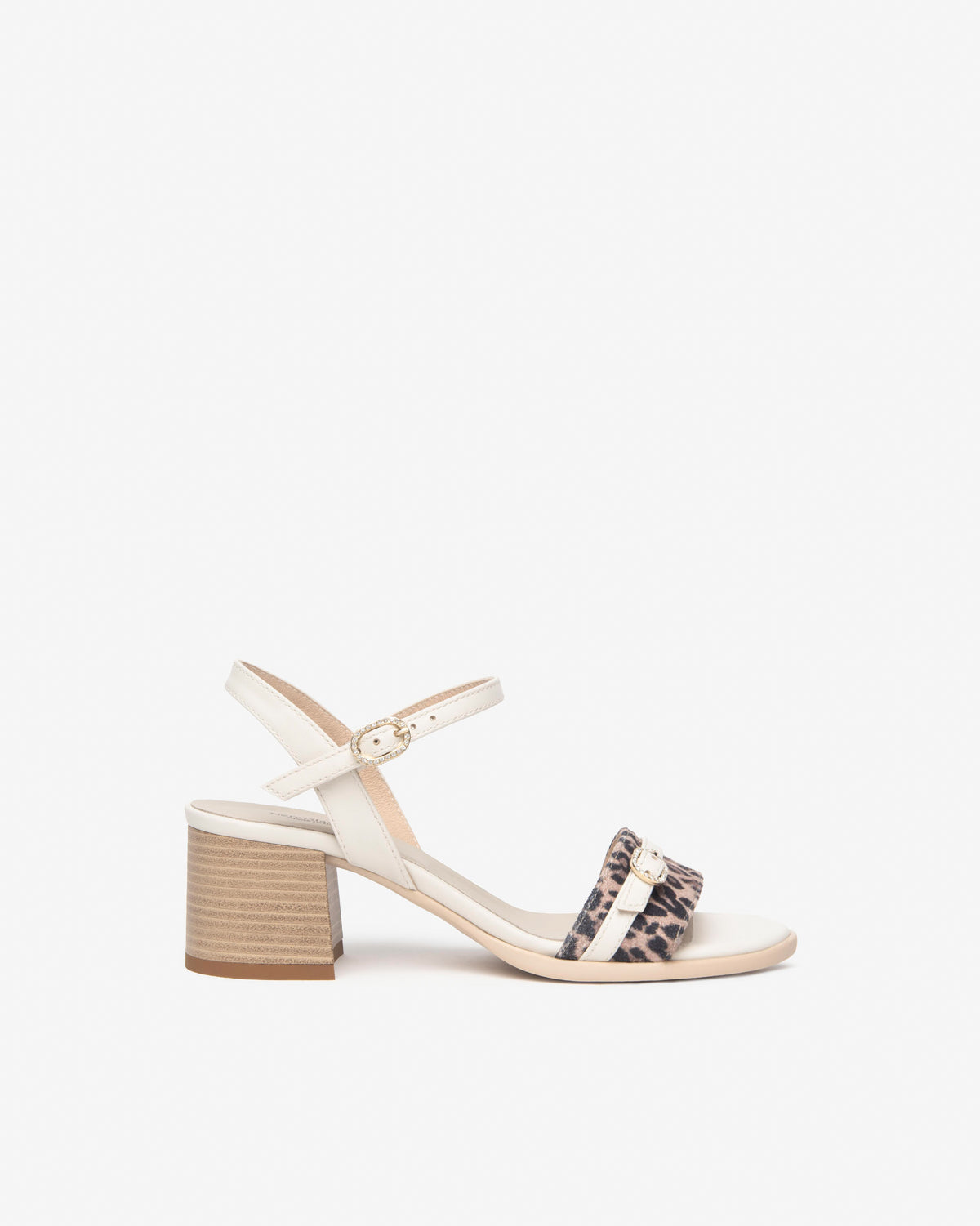NERO GIARDINI Donna Sandali con tacco E513436D Panna