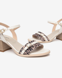 NERO GIARDINI Donna Sandali con tacco E513436D Panna