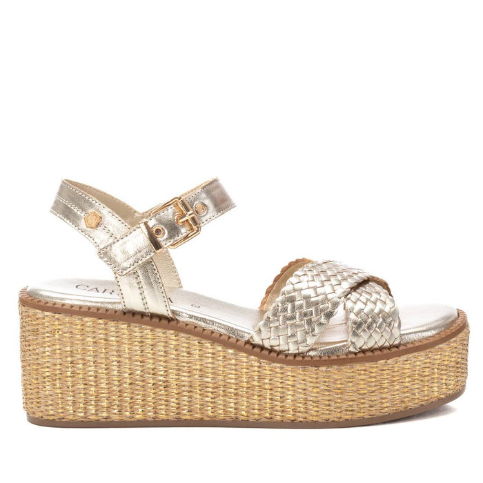Carmela Donna Sandali con zeppa 162361 Oro