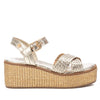 Carmela Donna Sandalo con zeppa 162361 Oro