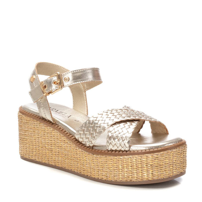 Carmela Donna Sandali con zeppa 162361 Oro