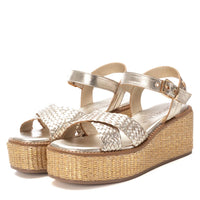 Carmela Donna Sandali con zeppa 162361 Oro