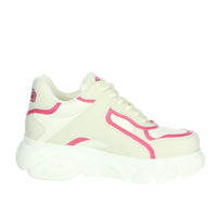 BUFFALO Donna Sneakers bassa BN16363851 Beige/Rosa